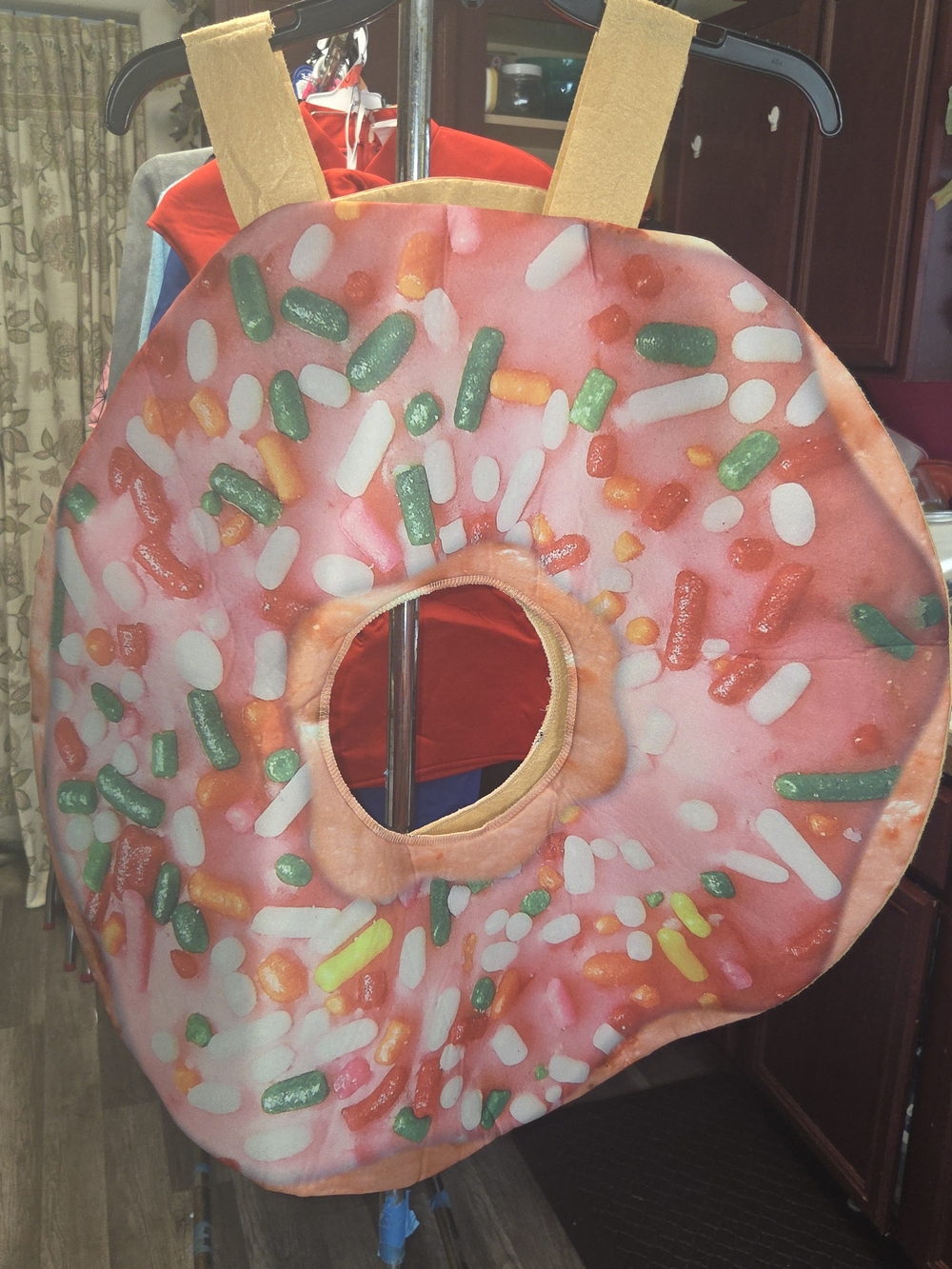 Pink donut costume with sprinkles adult one size#kawaii #cute